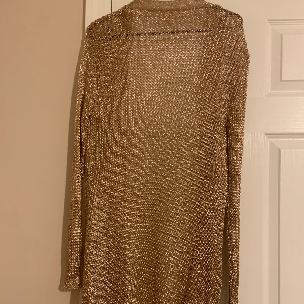 Rose gold cardigan